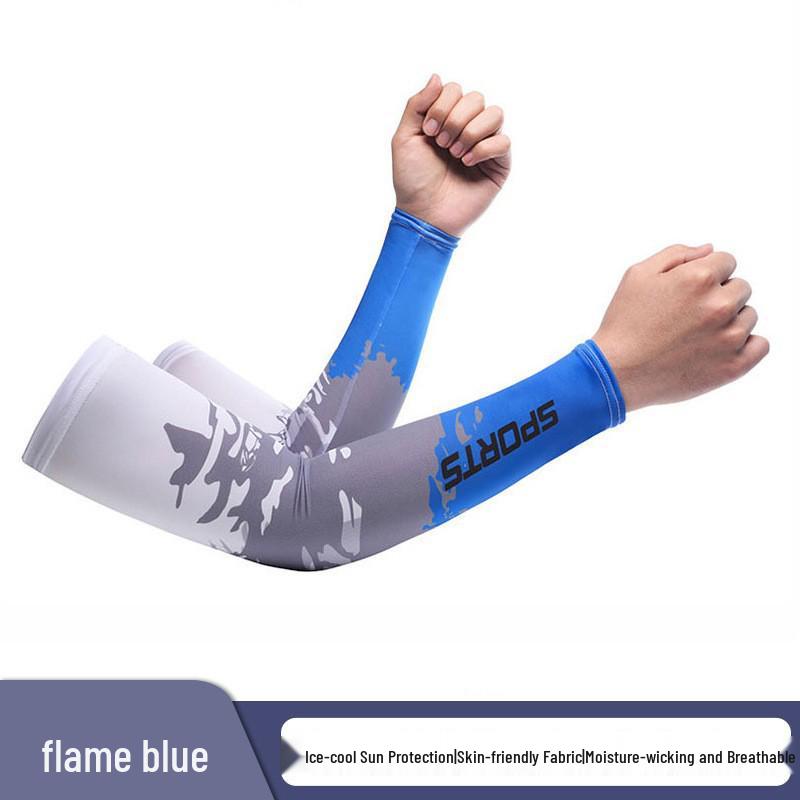 Unisex UV Protection Arm Sleeves for Outdoor Sports: Cycling, Fishing & Driving Large