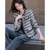 Demana Women's Retro Tweed Jacket