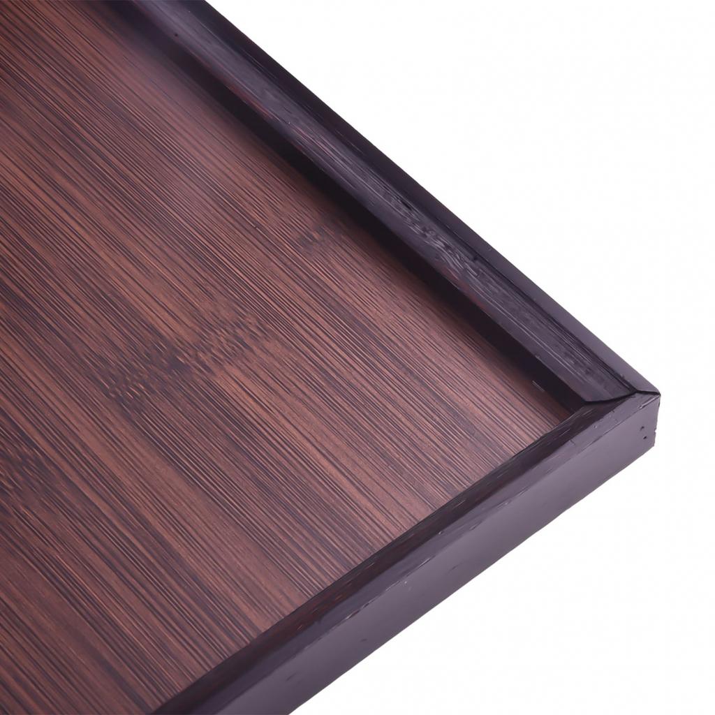 Dřevěno-bambusový servírovací podnos Nádobí Podnos na jídlo Pro kuchyň Večeře Oslava Čajový bar