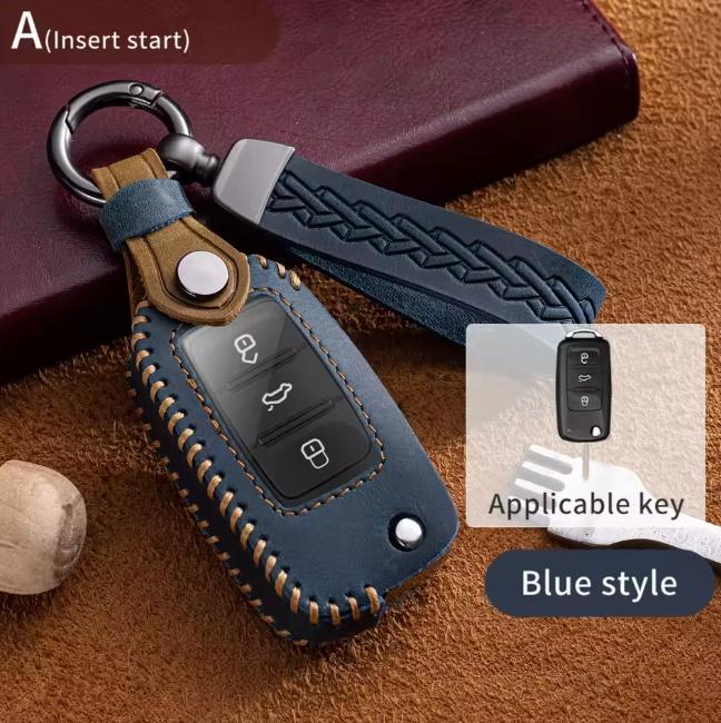 New Car Remote Key Case Cover For Volkswagen VW Polo Golf Passat Tiguan Beetle Caddy T5 Up Eos Skoda Octavia Seat Leon Altea