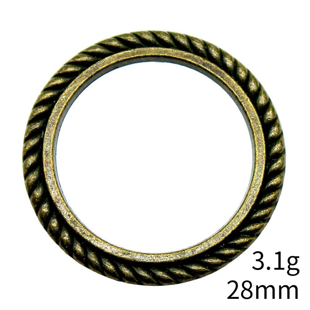 Christmas Decorations Jewelry Findings Hollow Circle Connector Accessories Parts Audience Accessories For Women Necklace And Earrings