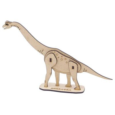 Motto 3D Three Dimensional Tree Puzzle Brachi Osaurus Dinosaur Korea 3d Puzzle