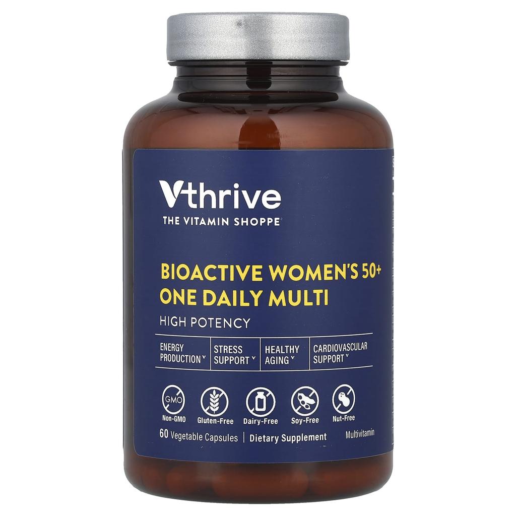 BioActive One Daily Multi for Women Over 50, 60 Veggie Caps
