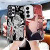 Anime Character Makima CSM Plating Phone Case For Samsung A17 A07 A37 A57 A16 A56 A15 A55 A14 A54 A13 A53 A26 A36 A25 A35 A24 A3