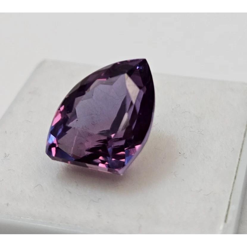 Beautiful Natural Alexandrite Color Change Fancy 8 Ct Certified Loose Gemstone