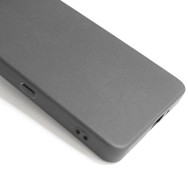 Sony Xperia 10 VII Schwarz Matt TPU Stoßfest & Verschleißfest Handyhülle