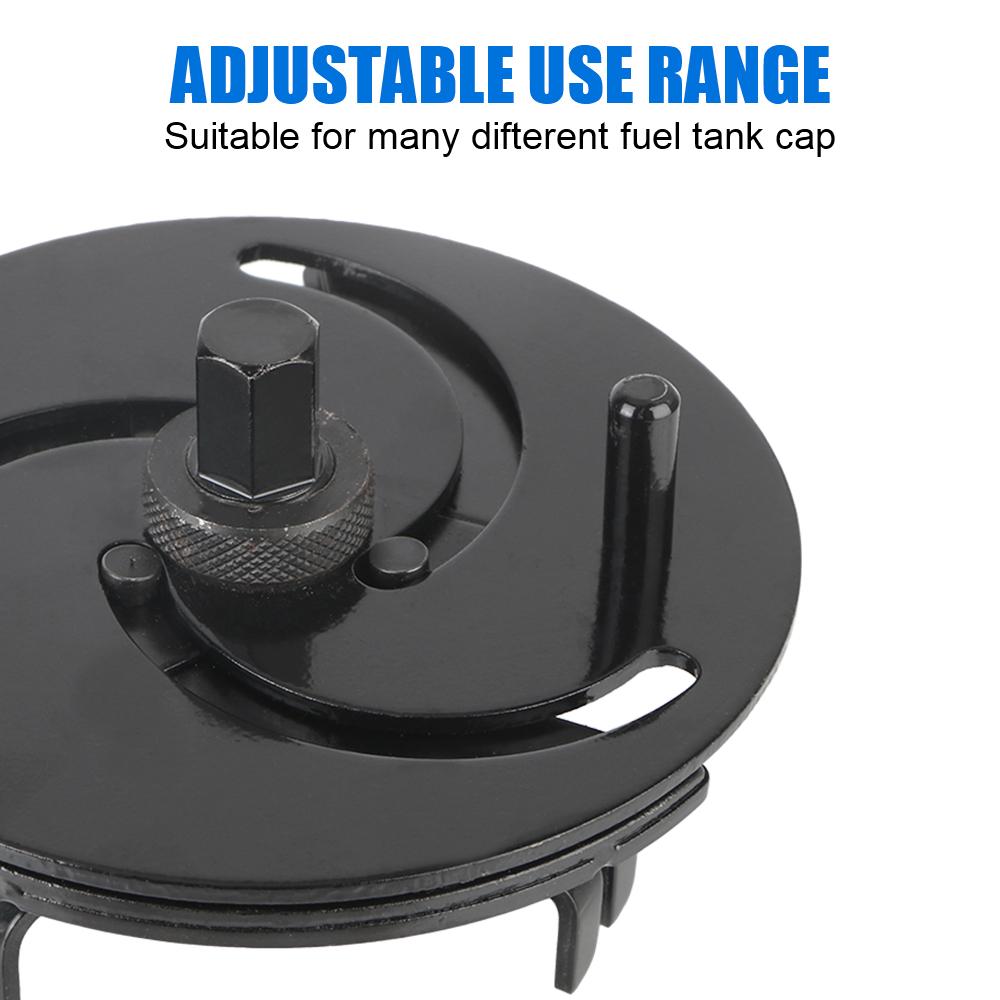 Adjustable Car Fuel Tank Lid Wrench Universal Car Repair Tools Removal Tool 3 Jaws Remove Oil Cover Pump Cap Spanner