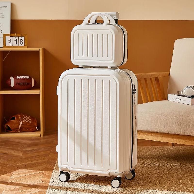 Ye Hanwei Multifunctional Travel Suitcase with Cup Holder and USB Charging 20 inch