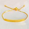 Stainless Steel Geometric Chain Bangle Bracelet Trendy  Romantic Lover Dream Gift  Bracelet Anniversary