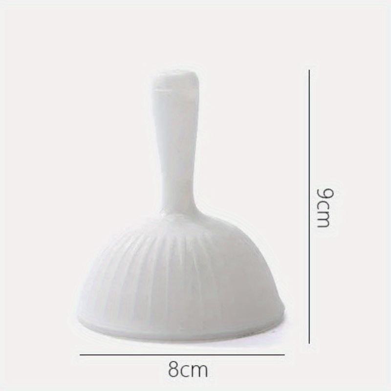 1PC Kitchen Silicone Funnel Splash Proof Does Not Stick To Oil Creative Multifunctional Food Grade Oil Leak Seasoning Plate