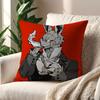 Cartoon Animal Furry Kawaii cushion cover For Pillow Printing Sofa Decoration Home Car Room Coffee Shop Office Nordic Simplicity