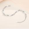 925 Sterling Silver Heart Shaped Bracelet For Women Retro Korean Versatile Zircon Charm Bracelets Original Party Jewelry Gifts
