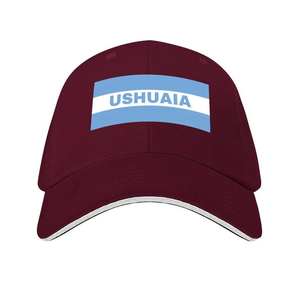 Ushuaia City In Argentina Flag Baseball Cap Beach Outing Luxury Brand Hat Beach Designer Cap Male Womens