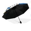 1 PC Automatic Folding Umbrella - Sheffield Wednesday Football Club Custom Name Pattern, Portable & Foldable Design with 8 Ribs, Christmas Birthday Gi