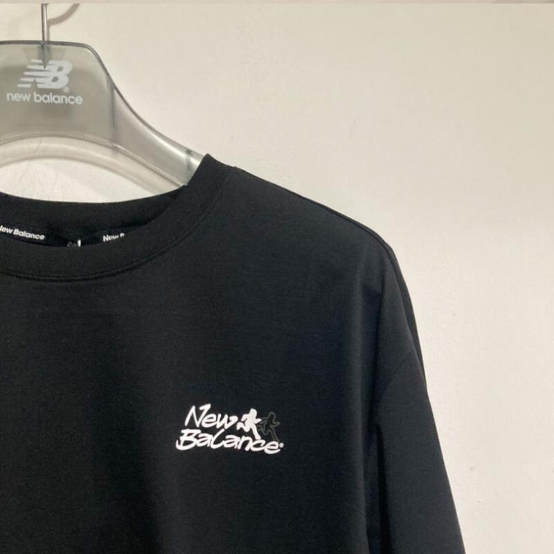 New Balance Frozen Runners Short Sleeve Tee Nbnef25403 Black