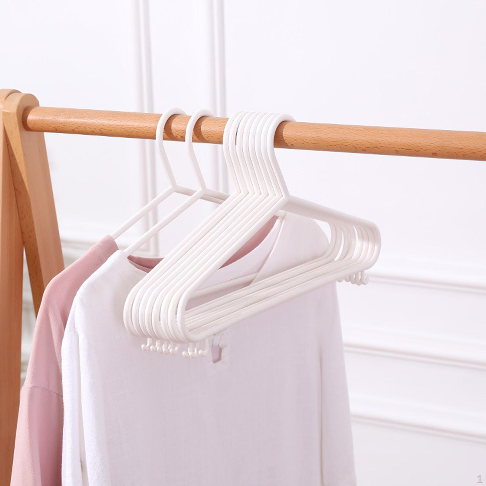 

10 шт. вешалки для одежды, органайзер, вешалки для брюк, сушилка для рубашек белый