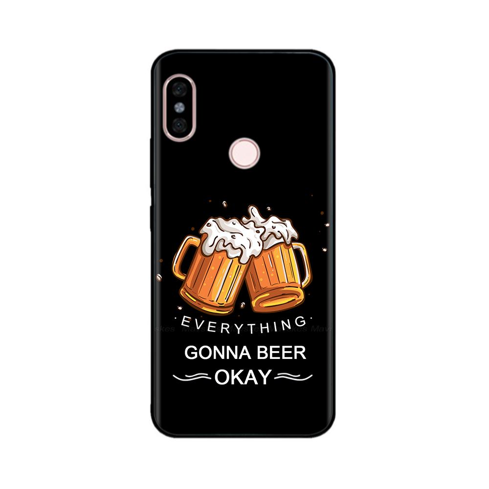 Luxury Case For Redmi Note 5 Pro Patterned Full Protection Soft Liquid Silicone Cartoon Cover For Xiaomi Redmi Note 5 Pro Note5