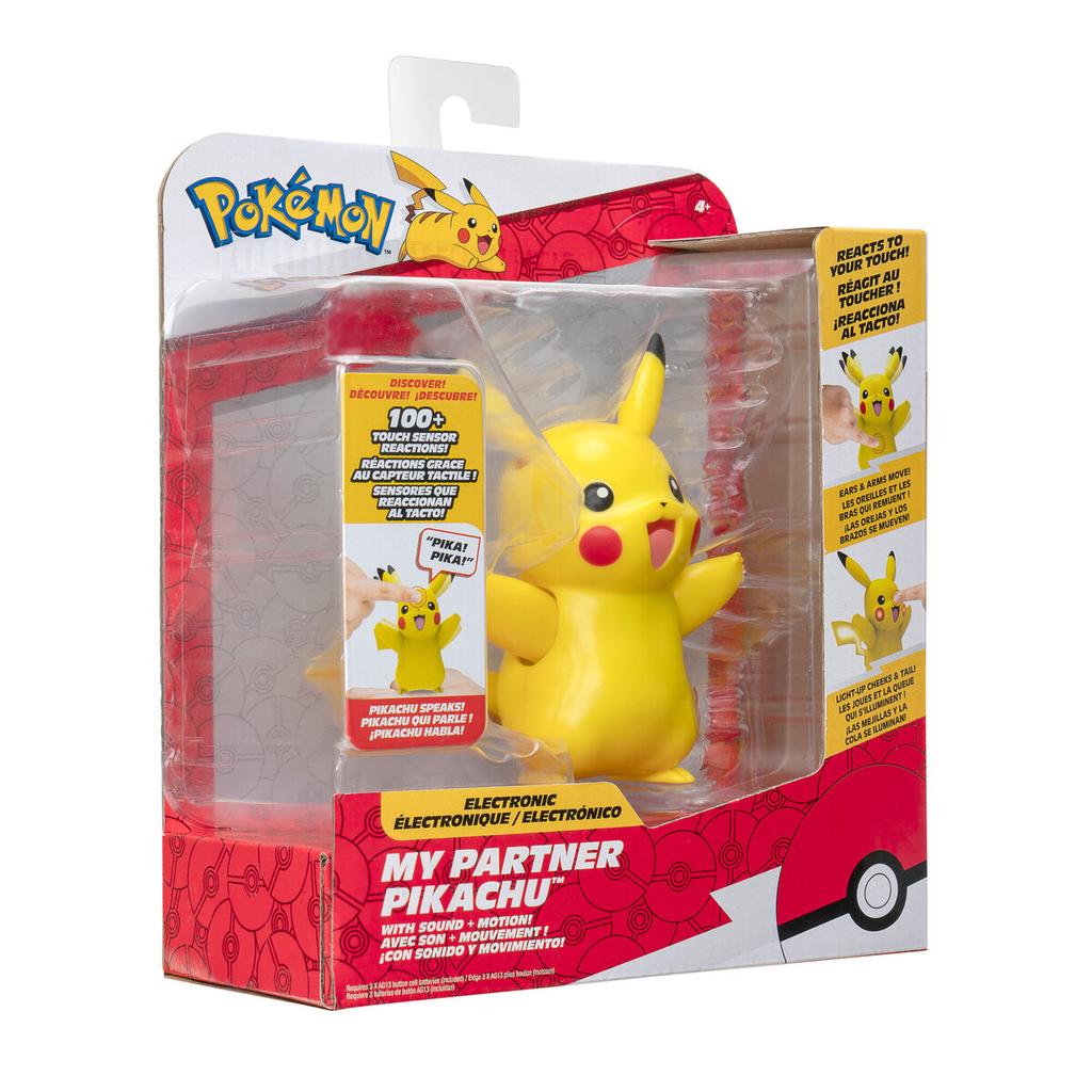 Pokemon My Partner Pikachu Interactive Figurine Gift For Kids