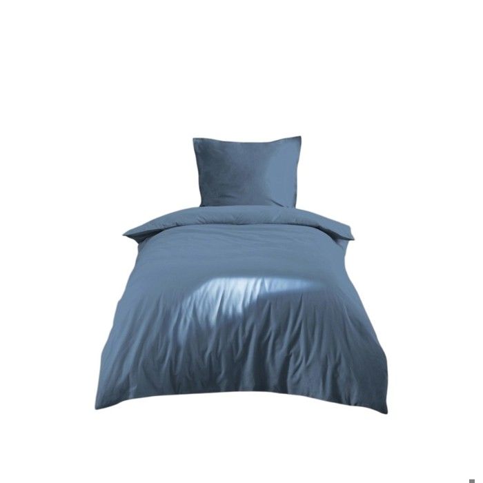 Bedding Set 140 X 200 Cm Blue Cocoon