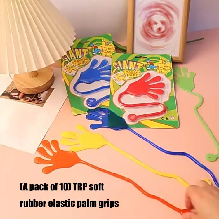 Reusable Stretchy Hand Toy 10PCS/Lot Funny Party Supplies Classroom Rewards Stress Relief Tools Kids Adults Multipurpose