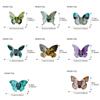 Animals Butterfly Hair Clip Printing Large Shark Clip Personalized Butterfly Hair Claw  Girl