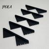 Gabarit de coupe d'angle pour reliure 5 pièces/ensemble Gabarits, Outils de reliure, Outil d'alignement 1,5 mm 2 mm 2,5 mm 3 mm 3,5 mm Règles de mesure en plastique pour la fabrication d'albums