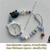 Verstellbares Armbanduhr Perlenarmbanduhren Neue Quarzuhr Damen Mädchen
