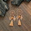 Fashion Ethnic Style High-end Fringed Earrings Personalized Retro Creative Tribal Style Earrings Yiwu Jewelry