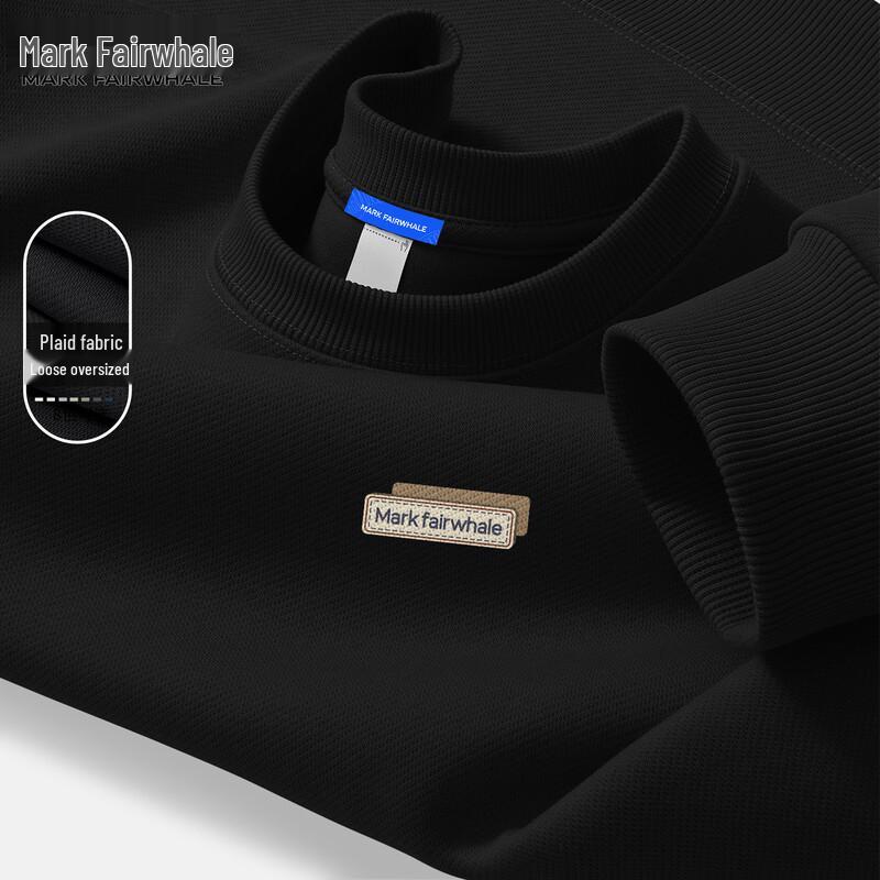 Mark Fairwhale Herren Locker Geschnittenes Rundhals Langarm Sweatshirt