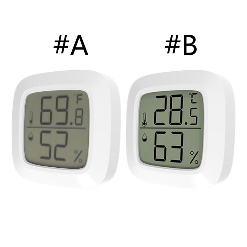 Electronic Thermometer Hygrometer Wireless Magnetic Adsorption Temperature Humidity Detector Sensor for Car Indoor Home