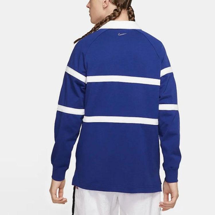 nike swoosh rugby polo