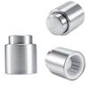 Stainless Steel Vacuum Sealed Wine Champagne Red Wine Cork Storage Bottle Stopper Cap Barware