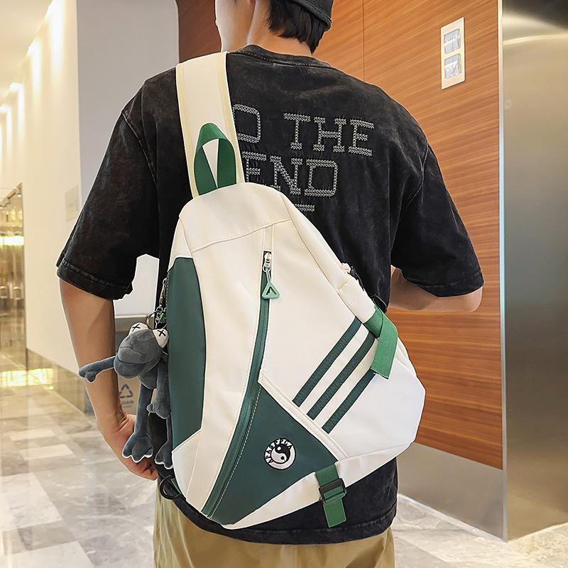 

Large Capacity Schoolbag Female Student Crossbody Cycling Sports Bag Shoulder Bag .