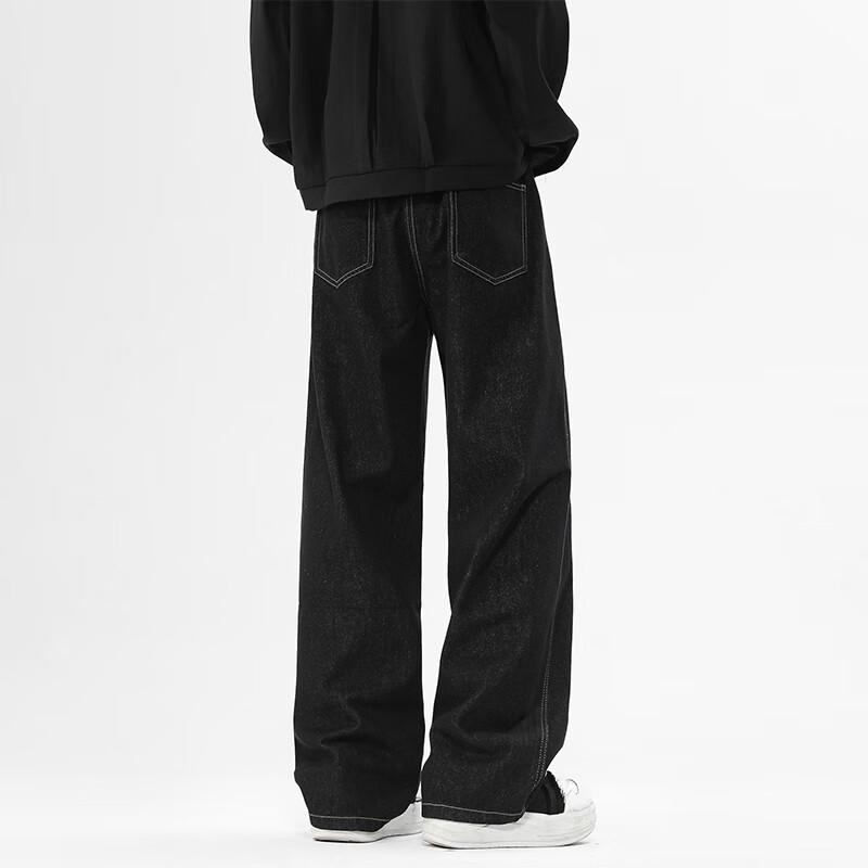 VUUG Herren American Retro Loose Straight Jeans