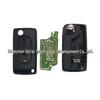 Peugeot 3-Button Folding Car Key with Trunk, 433 MHz Frequency, 7961 Chip