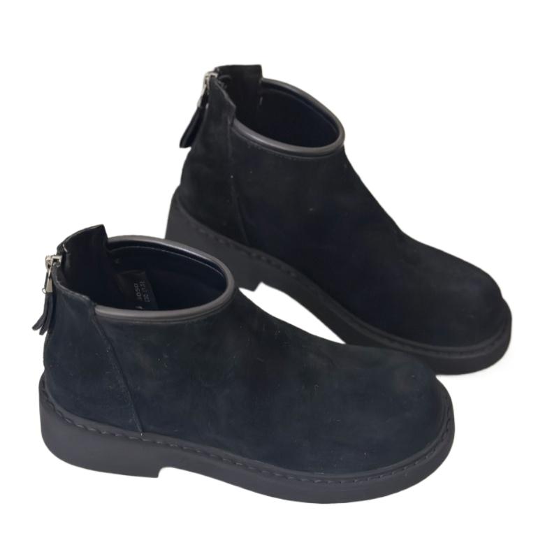 Platform Suede Women Ankle Snow Boots Fashion Mid Heels Shoes Woman Winter 2025 Trend Brand Classic Running Sport Zapatos Mujer