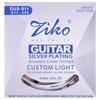 Set di 6 Corde Corde per Chitarra Acustica Esagonale Zinco Lega di Zinco Corda per Chitarra Chitarra Acustica