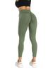European & American Athletic Yoga Leggings with Pockets - High-Waisted, Hip-Lifting, Ideal for Fitness & Running.