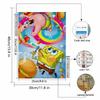 5D DIY Diamond Art Painting Kits for Adults, Cute Pets Full Round Crystal Diamond Kits for Beginner for Home Wall Decorate