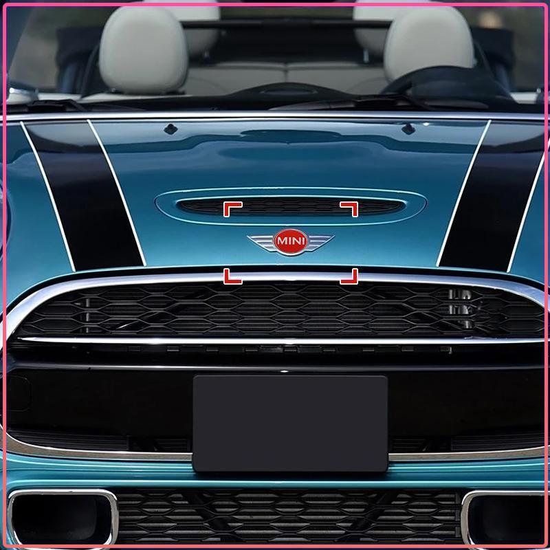 Mini Stijl Voor Motorkap Embleem Achterklep Badge Auto Buitendecoratie AccessoiresVoor Cooper One JCW Clubman Countryman R55 R56 F55 F56 R57 R58 R59
