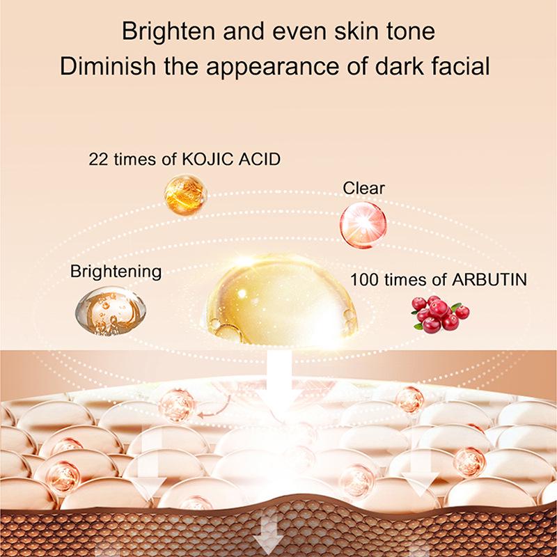 LERFM Blue Nifangke 377VC Light Radiance Skincare Set – Nine-Piece Moisturizing and Refreshing Collection.