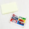 MORIPiLO Children's Low Pillow - Tomica Junior Soft Memory Foam Pillow - Police Car, Fire Truck, Ambulance - Ivory - 35x25x5cm - Skin-friendly Microfi