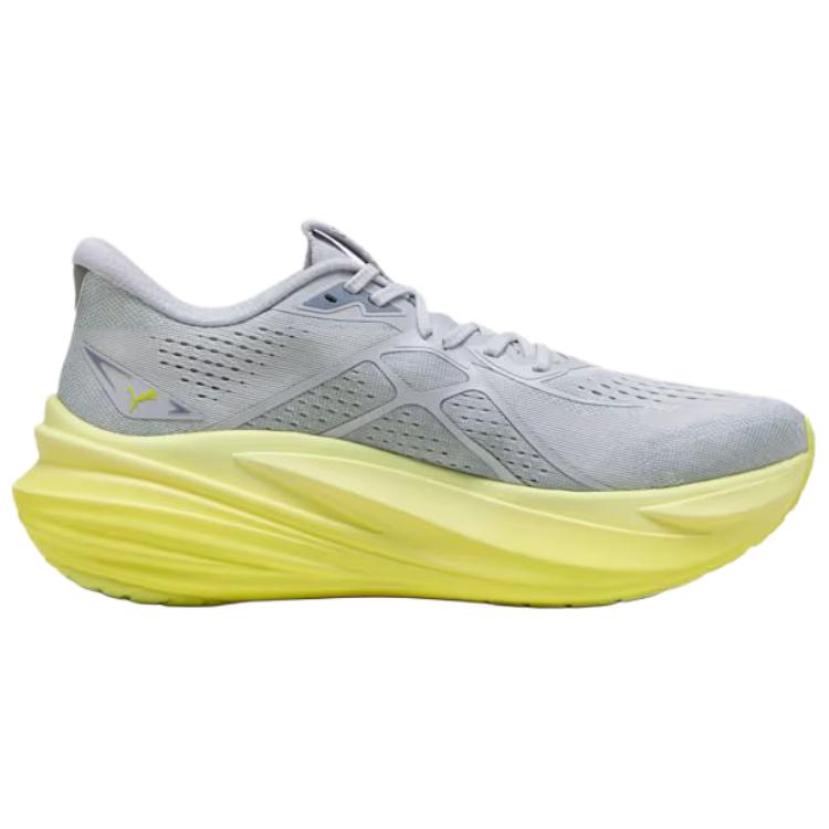 Puma MagMax Nitro 2 Vibrant Silver Lux Lime Men Sneakers 312125-04