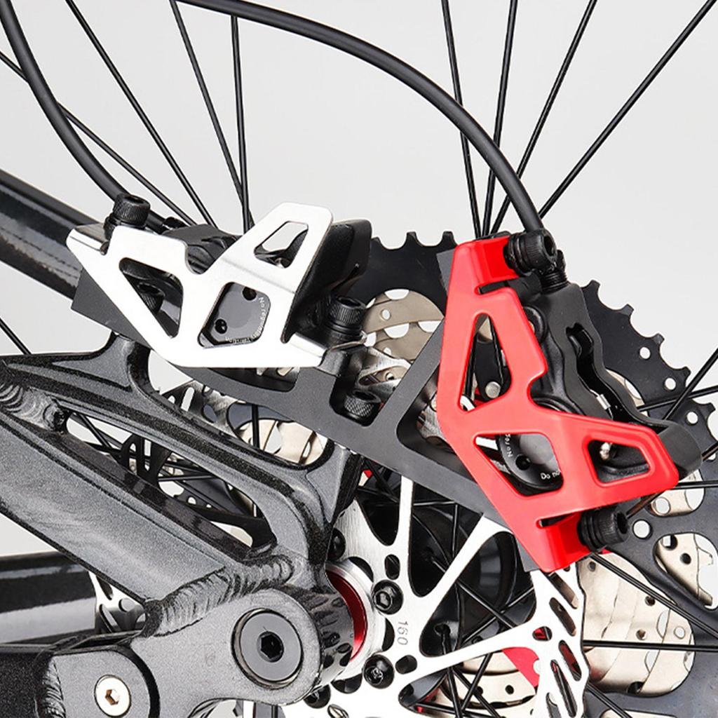 Mountain Bike Rear Brake Calipers Protection Cover Plate Aluminum Alloy Mountain Bike Brake Calipers Guard For Cycling Part