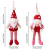 Knitting Valentine's Day Gnome Doll Cute Gnome Hanging Ornaments  Party Favor
