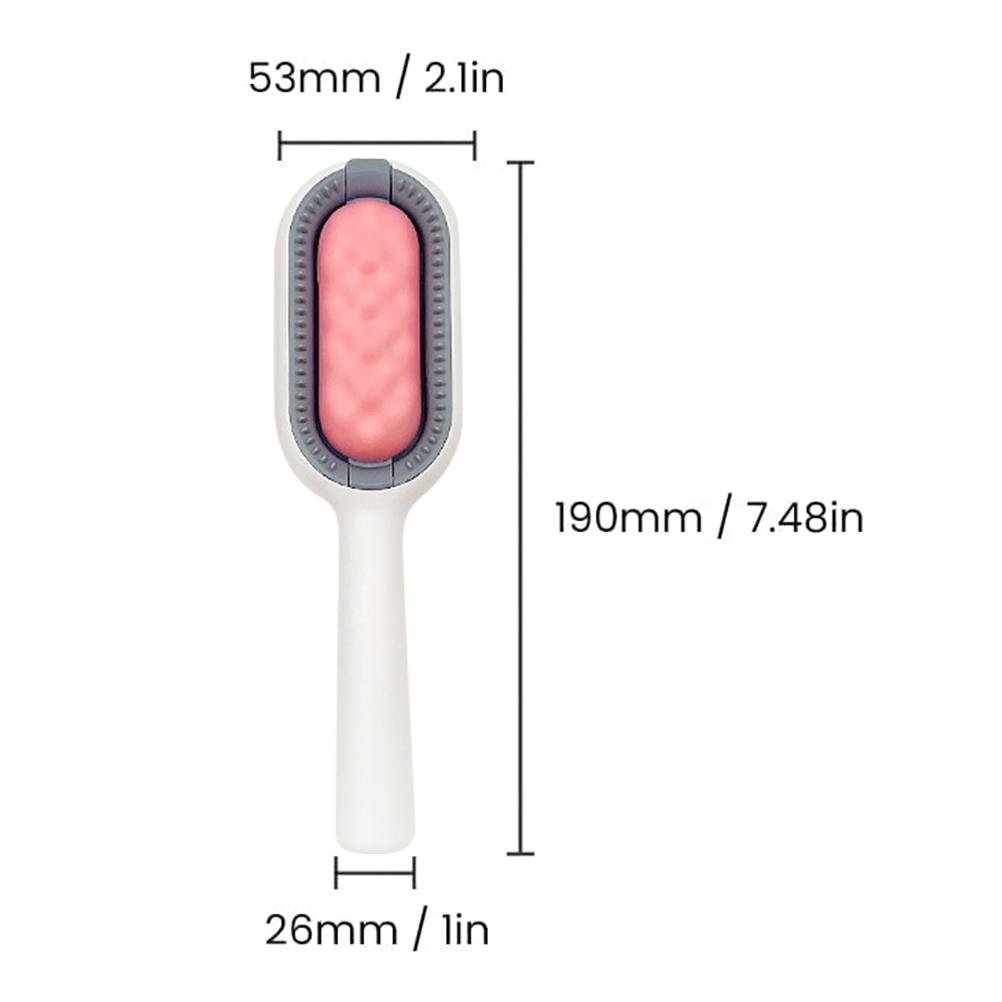 

Pet Brush Grooming Comb Soft Bristles Pet Grooming Brush for Massage and Removal of Loose Hair Tangled Hair