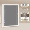 Multi-Size DIY Photo Album Binder with Black Card Pages