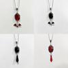 Gothic Vampire Bat Necklace With Crystal Pendant For Women Summer Fashion