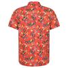 Mountain Warehouse Herren Kurzarmhemd mit tropischen Blättern