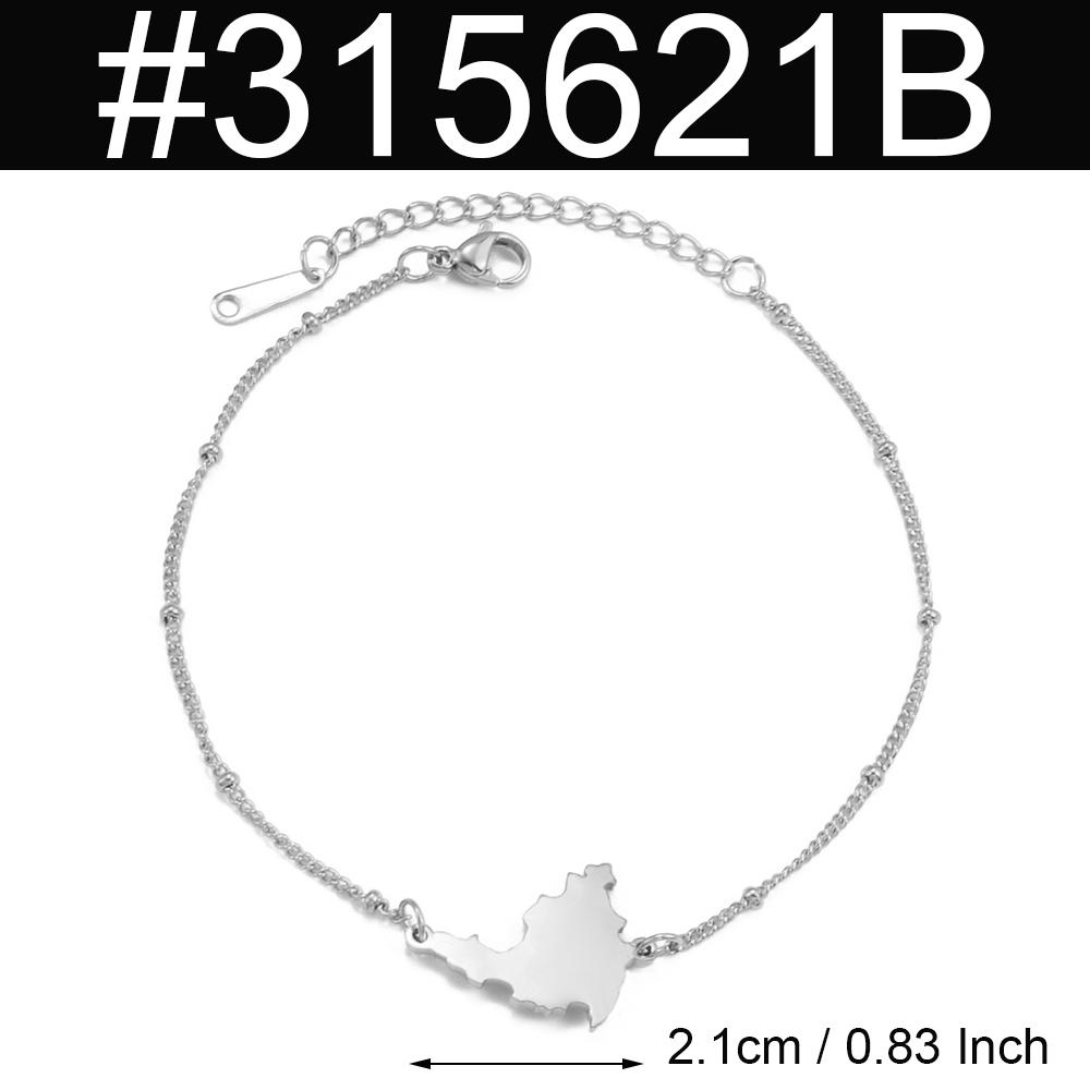 Anniyo 18CM Sint Maarten and Saint-Martin Ball Chain Bracelets Women Saint Martin SXM Jewelry Ethnic Bangle @315621